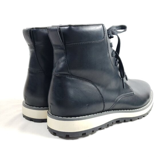 Alfani Mens Size 13 Andres Memory Foam Black Lace-Up Fashion Ankle Boots - Picture 4 of 9